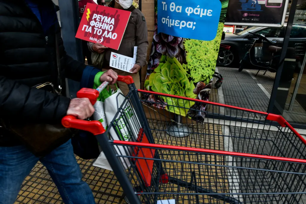 Καλπάζει ο πληθωρισμός – “Σκαρφάλωσε” στο 8,9% τον Μάρτιο – Αύξηση 79% στο ρεύμα