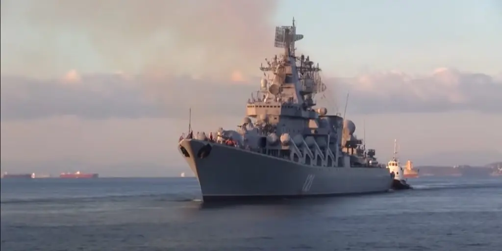 Το θρυλικό πλοίο των Ρώσων Moskva στο βυθό της Μαύρης Θάλασσας – Πλήγμα η καταστροφή του “φονιά” των αεροπλανοφόρων