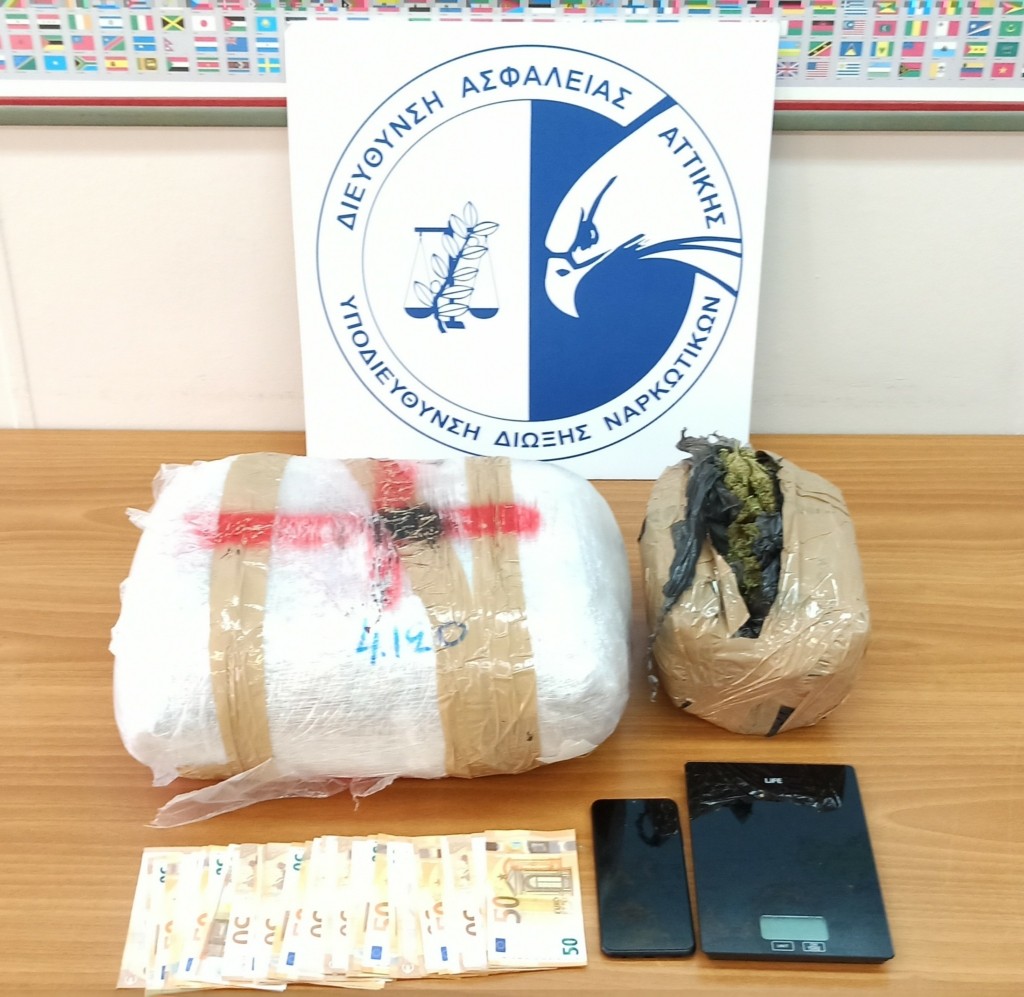 Χειροπέδες σε 37χρονο άντρα που είχε “πλημμυρίσει” με ναρκωτικά Παγκράτι και Καισαριανή