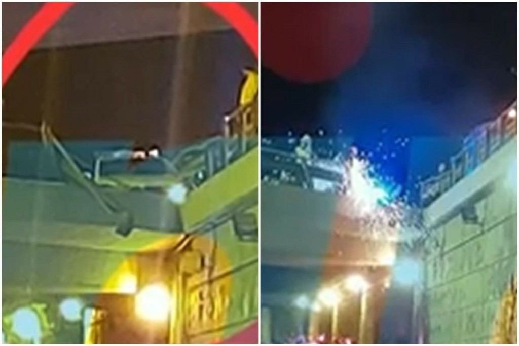 Τραγωδία στην άσφαλτο – ΙΧ έπεσε από γέφυρα στη Νέα Ιωνία – Ένας νεκρός (vid)