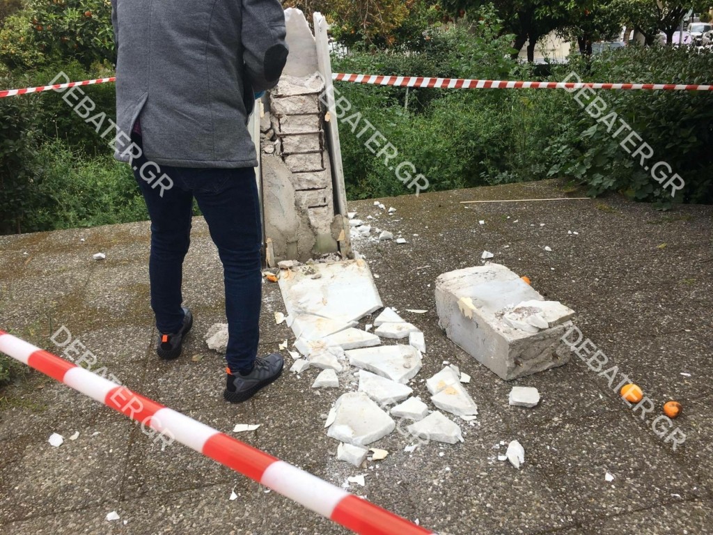 “Σήκωσαν” την μπρούτζινη προτομή από μνημείο στον Περισσό (pics)