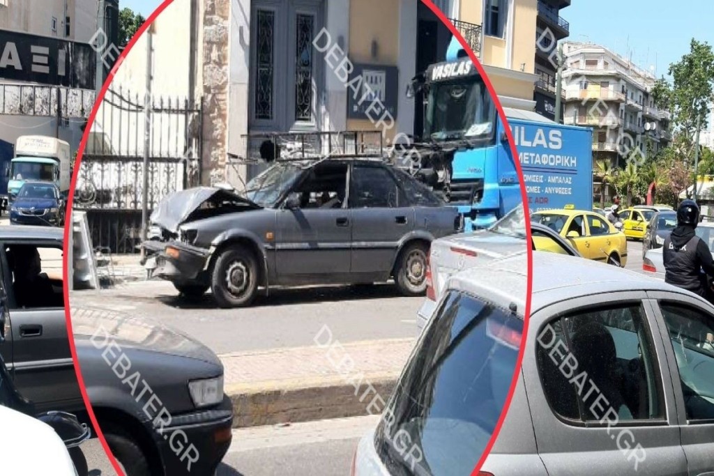 “Μίνι” καραμπόλα στην Λένορμαν – Δυο παιδιά τραυματίστηκαν από τις συγκρούσεις