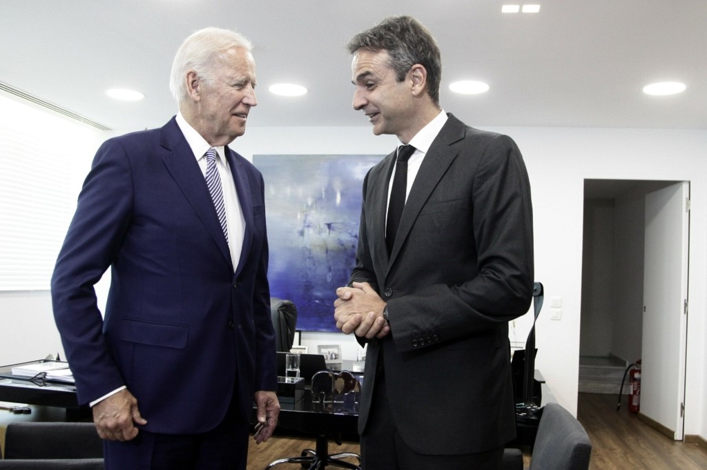 Η ατζέντα των συνομιλιών Μητσοτάκη – Μπάιντεν στην Ουάσινγκτον – Όσα θα συζητήσουν
