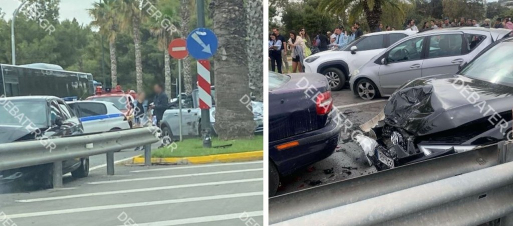 Το τροχαίο της Πρωτομαγιάς που μπλόκαρε όλη την Ποσειδώνος – Οι υπόνοιες για κόντρες που προκάλεσαν την καραμπόλα