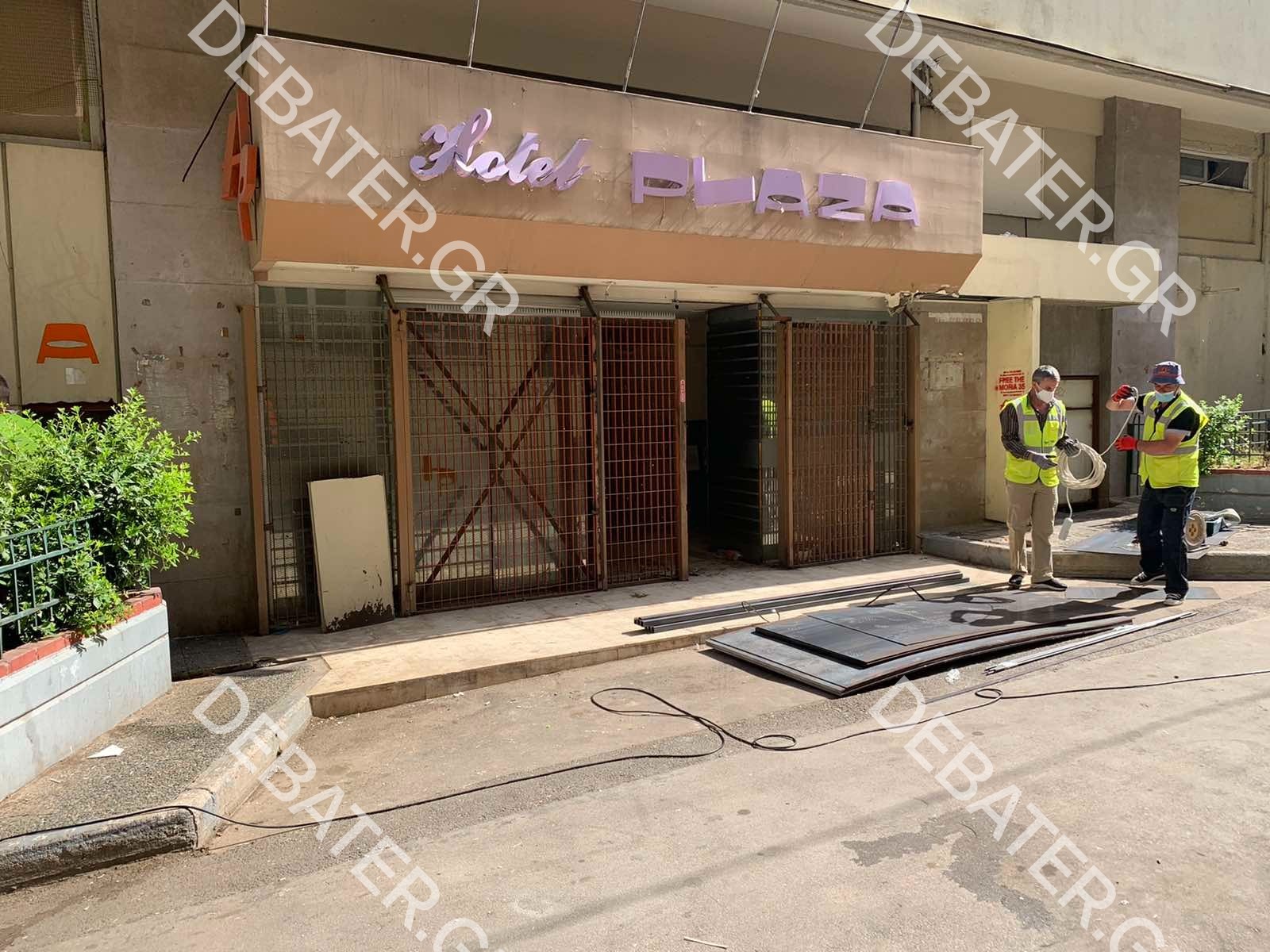 Μεγάλη αστυνομική επιχείρηση στο ξενοδοχείο Athens City Plaza – Εκκενώθηκε το κτίριο (pics)