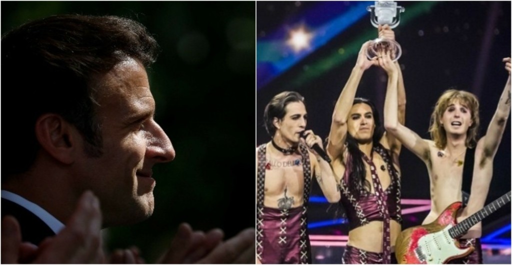 Μεγάλος fan της Eurovision ο Μακρόν – “Ήθελε πάση θυσία να αποκλειστούν οι Maneskin” (vid)