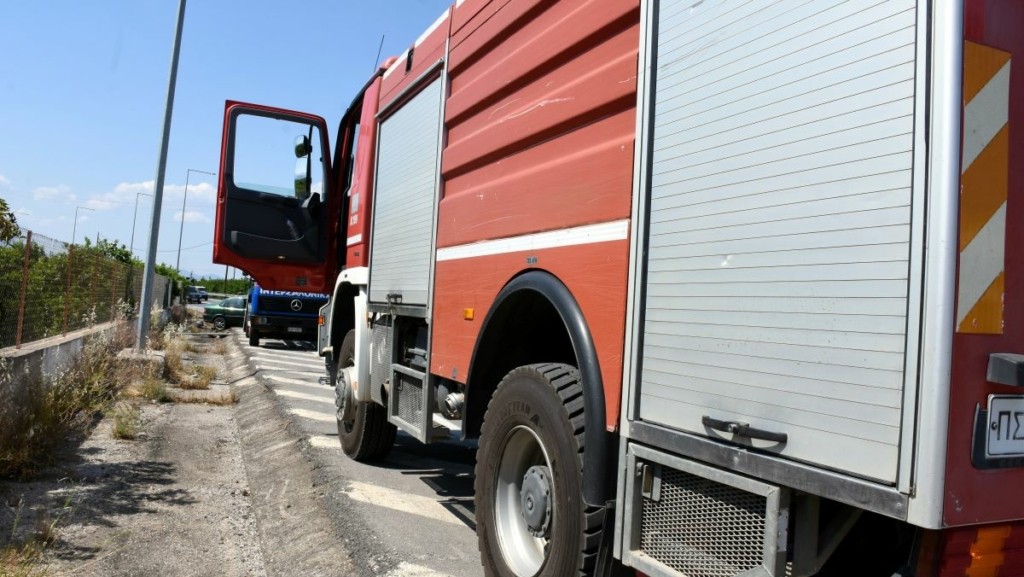 Πυρκαγιά σε δασική έκταση στη Σάμο