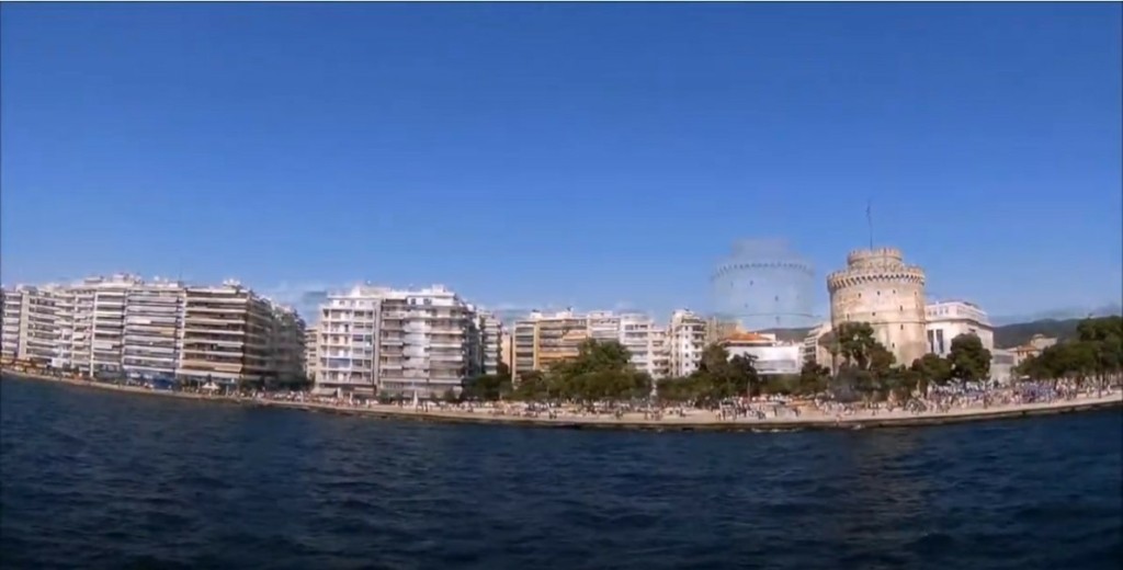 Μία γυναίκα έπεσε για άγνωστο λόγο στον Θερμαϊκό Κόλπο