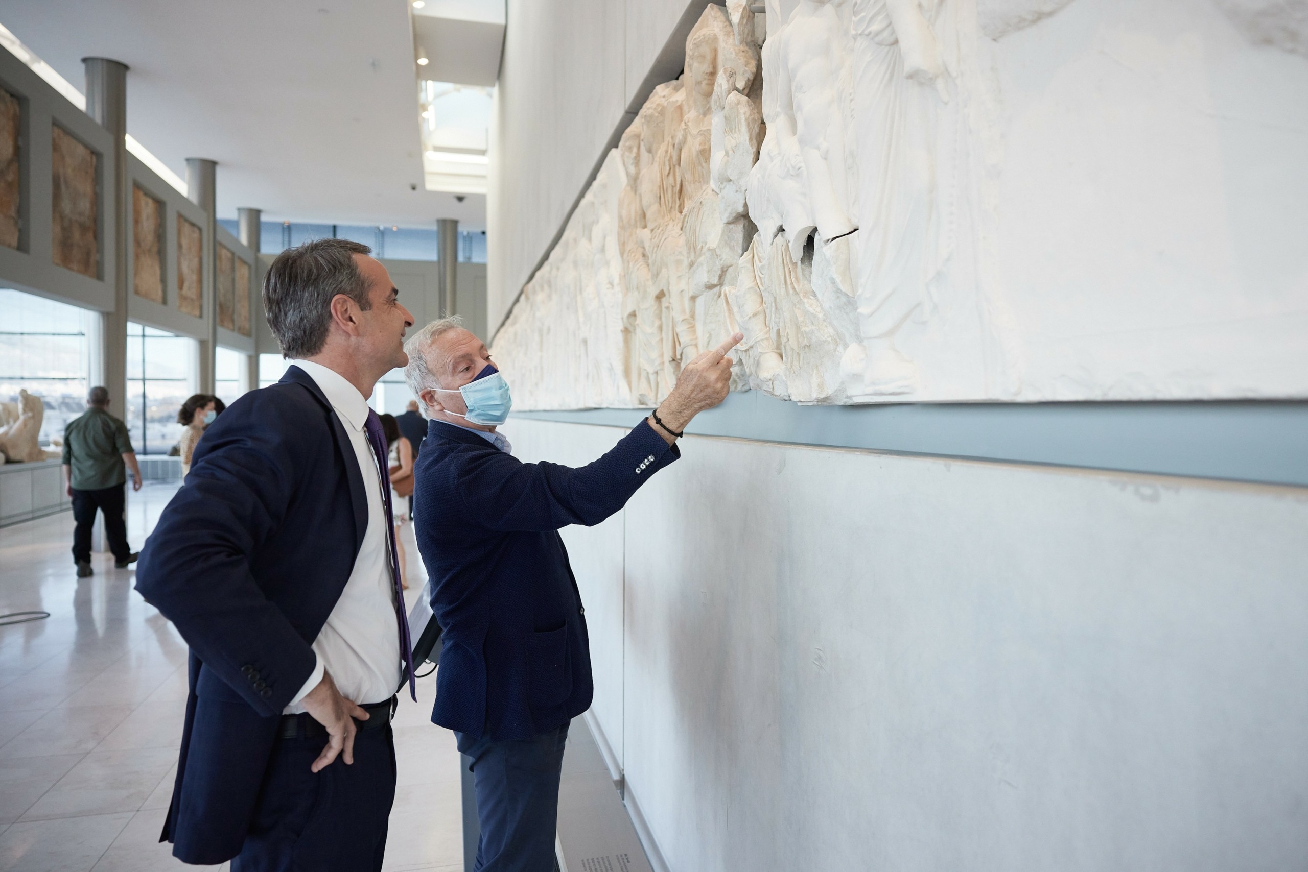 Σίγουρος ο Μητσοτάκης για την επανένωση των γλυπτών του Παρθενώνα