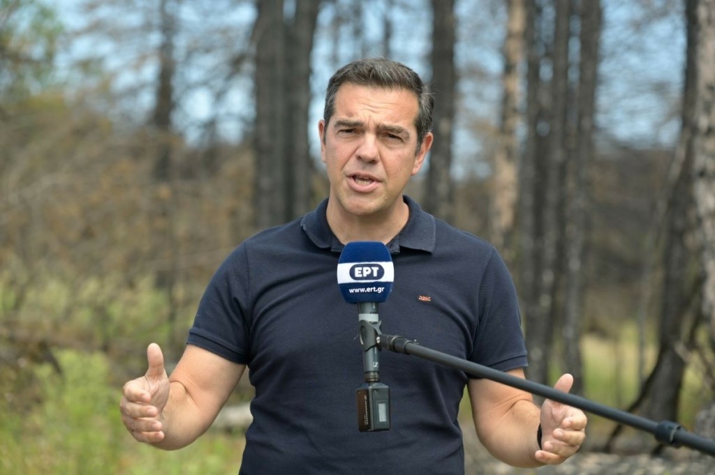 Απασφάλισε ο Αλέξης Τσίπρας στη Βόρεια Εύβοια – “Αποκρυσταλλώνεται η αδιαφορία και κοροϊδία του επιτελικού κράτους του Μητσοτάκη” (pics)