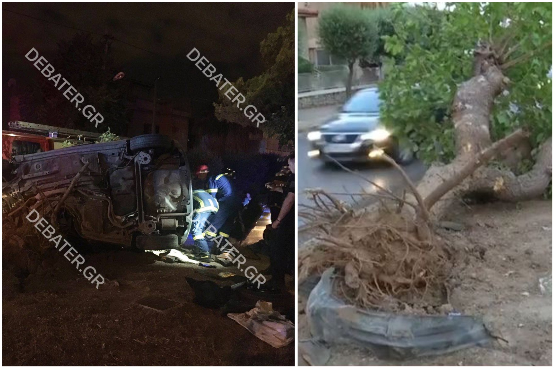 Οδύνη για τον 18χρονο που σκοτώθηκε στο Χαλάνδρι – Πώς το ΙΧ καρφώθηκε στο δέντρο – “Ακούσαμε το μπαμ” (pics&vid)
