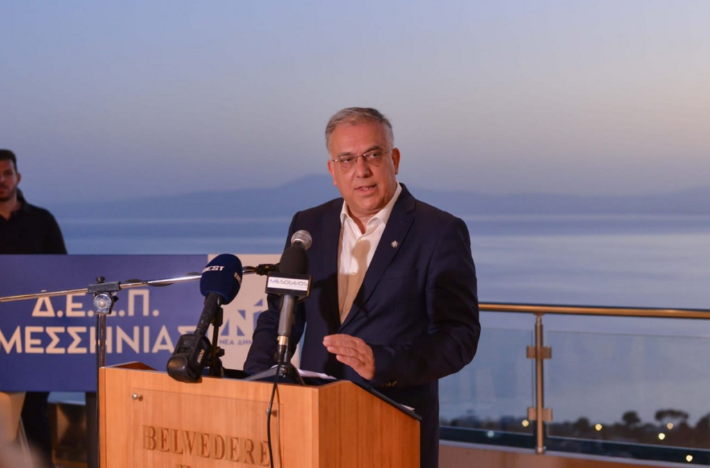 “Ασφάλεια ίσον Δημοκρατία” τονίζει ο Τάκης Θεοδωρικάκος