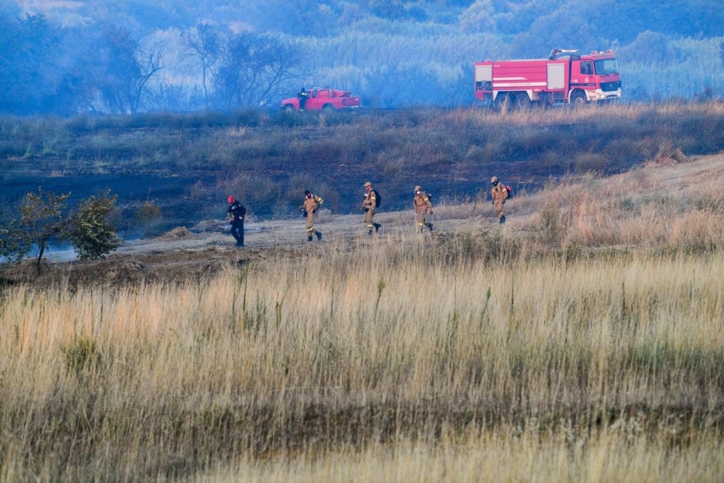 Οριοθετήθηκε η φωτιά στην Ηλεία – Τέσσερα αεροπλάνα πραγματοποίησαν ρίψεις νερού