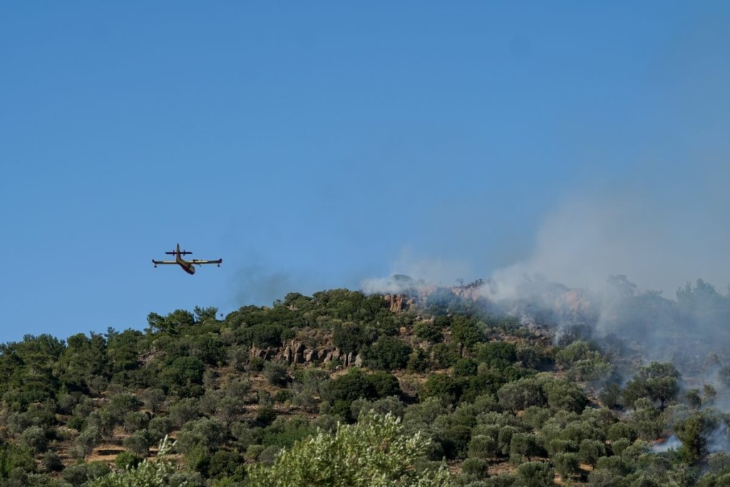 Φωτιά στα Χανιά – Μεγάλη κινητοποίηση της πυροσβεστικής