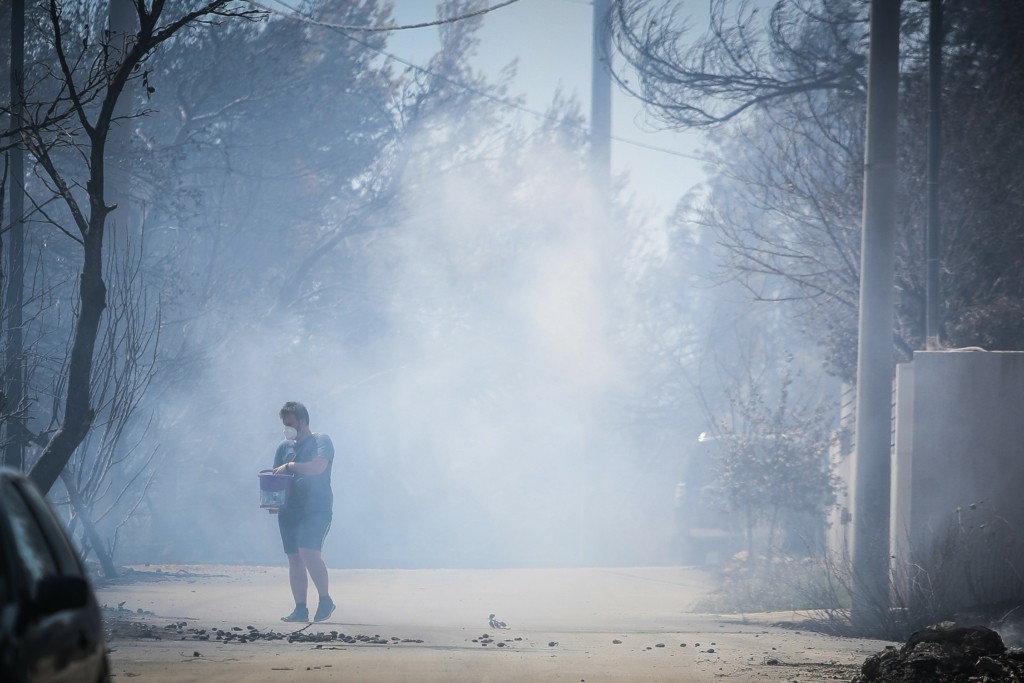 Αποκαταστάθηκε η κυκλοφορία των οχημάτων στην Πεντέλη