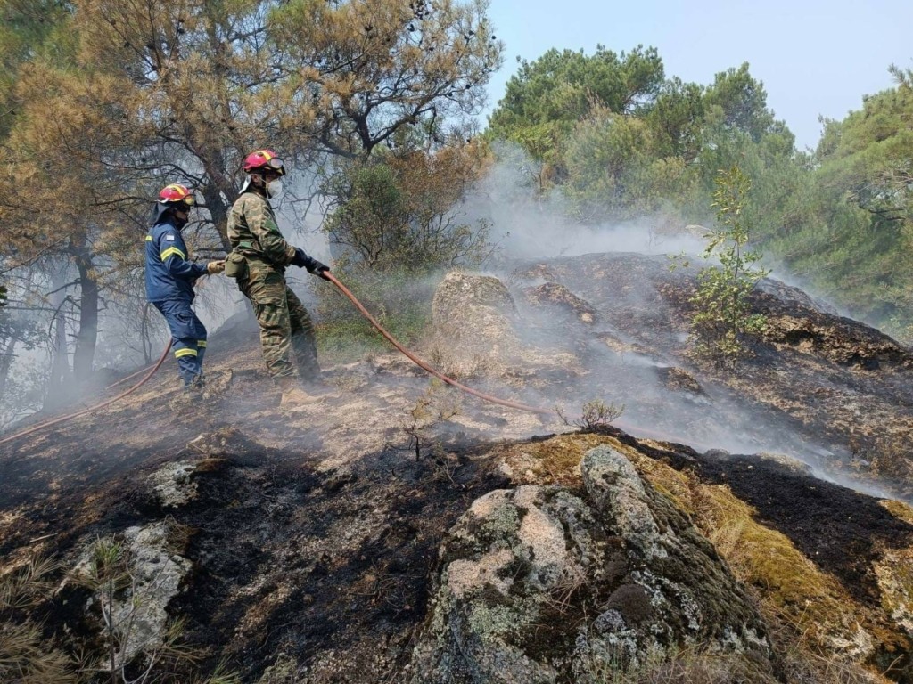 Πύρινος όλεθρος στον Έβρο – Εκκενώθηκε το μοναστήρι στη Δαδιά – Αλλάζει συνεχώς κατεύθυνση η φωτιά (vids)