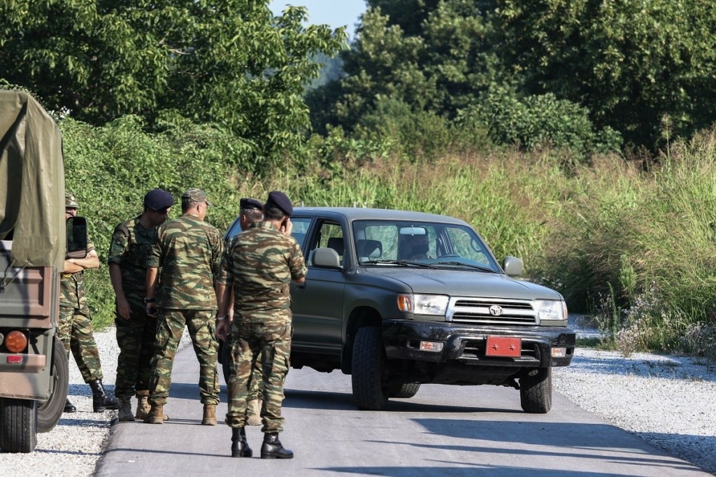 Αποκλεισμένη η περιοχή της συντριβής του Αντόνοφ – Απαγόρευση κυκλοφορίας στις περιοχές Αντιφιλίππων και Παλαιοχωρίου