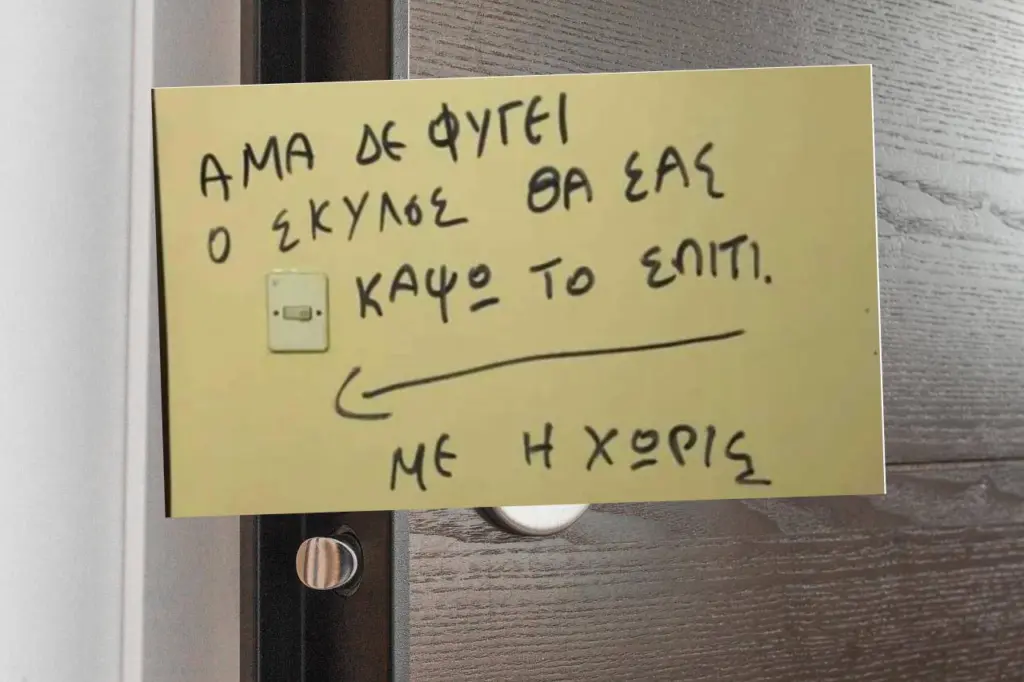Εξοργιστικό περιστατικό στη Θεσσαλονίκη – Απείλησε ότι θα της κάψει το σπίτι, αν δεν φύγει ο σκύλος!