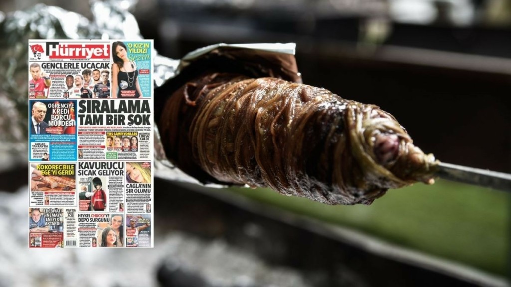 Πρωτοσέλιδο στη Hurriyet η “μάχη” για το κοκορέτσι – “Υπάρχουν συνταγές που αποδεικνύουν ότι είναι τούρκικο” (vids)
