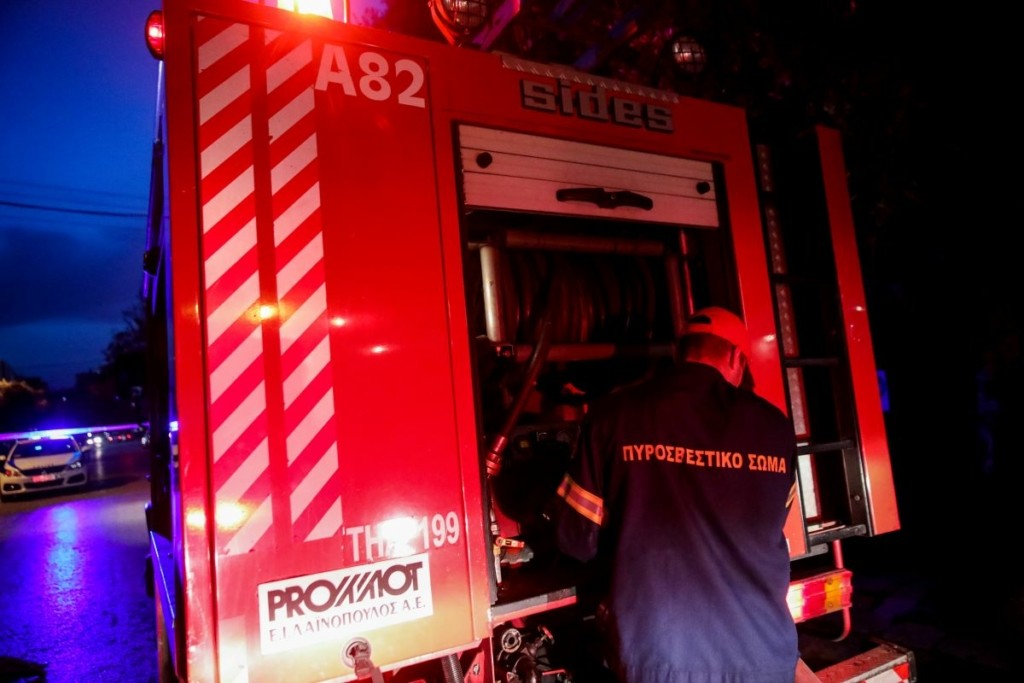 Στο νοσοκομείο με εγκαύματα άνδρας του οποίου το σπίτι έπιασε φωτιά στο Ηράκλειο