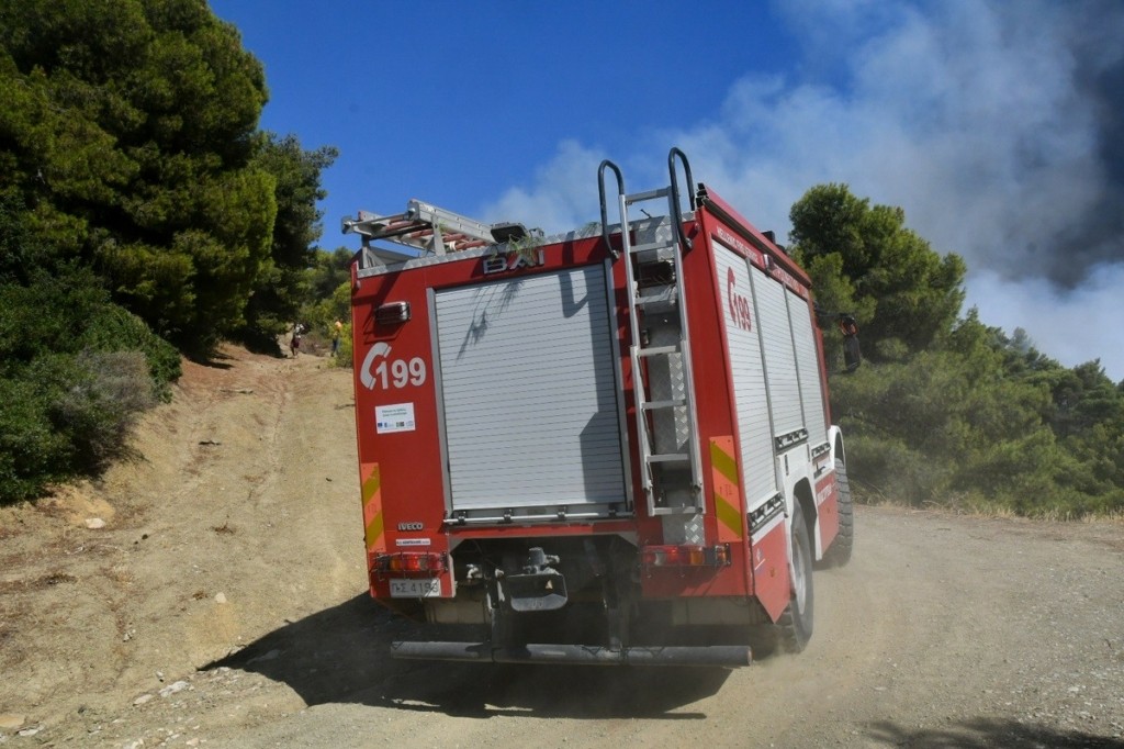 Συνελήφθη ύποπτος για εμπρησμό στη Νιγρίτα Σερρών