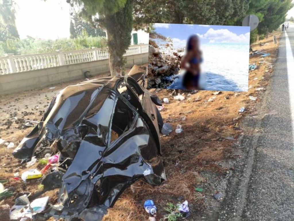 Ακαριαίος ο θάνατος του νεαρού ζευγαριού στο Γαλαξίδι – Λίγα μέτρα από το σπίτι του 24χρονου το τροχαίο (pics)