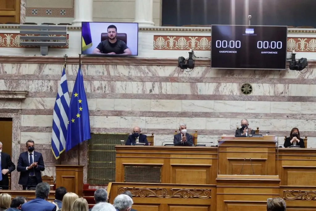 Νέο μήνυμα στήριξης Μητσοτάκη σε Ζελένσκι – “Η Ελλάδα θα υποστηρίξει την ανοικοδόμηση της Ουκρανίας” (vid)