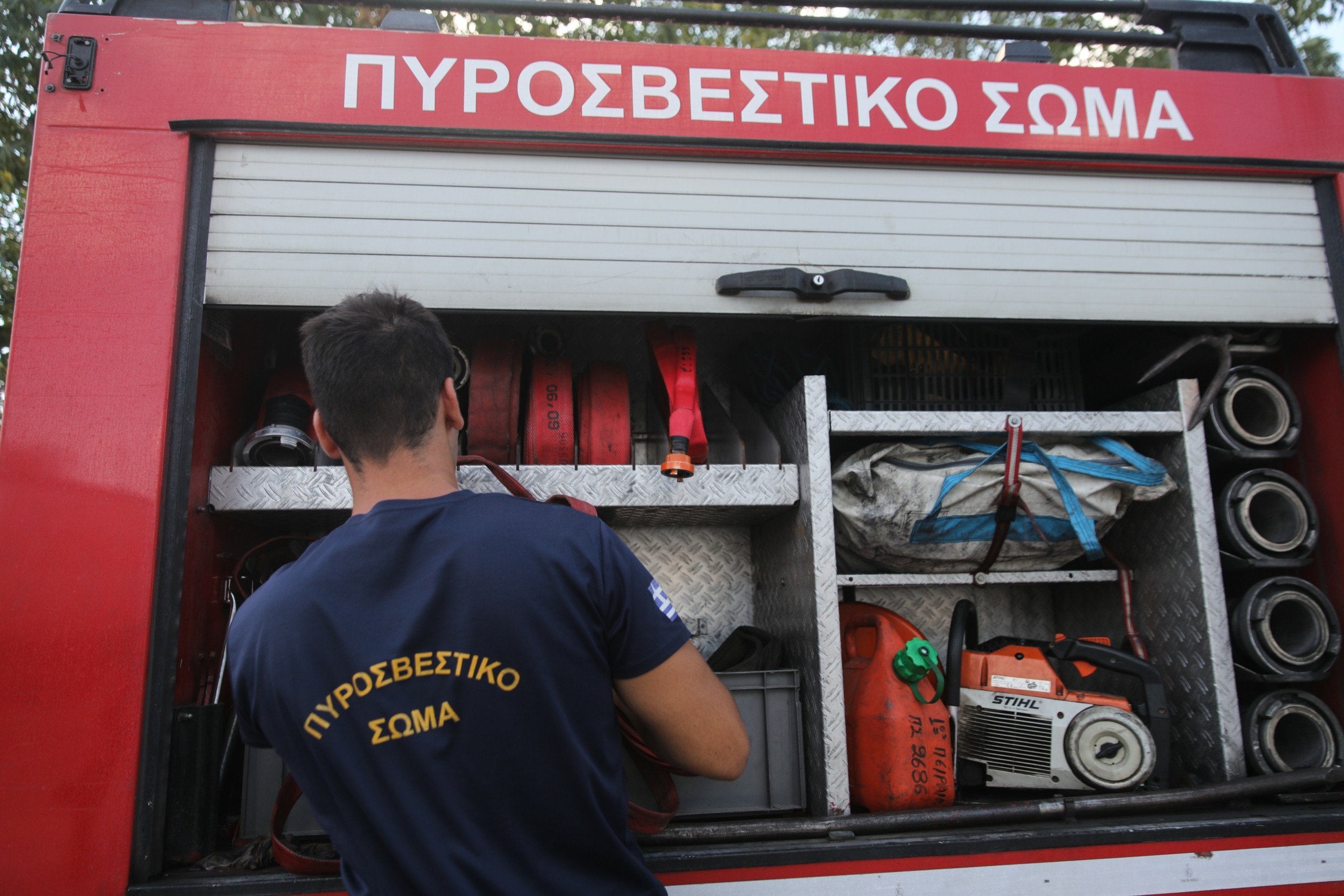 Φωτιά σε εγκαταλελειμμένο κτίριο στα Εξάρχεια