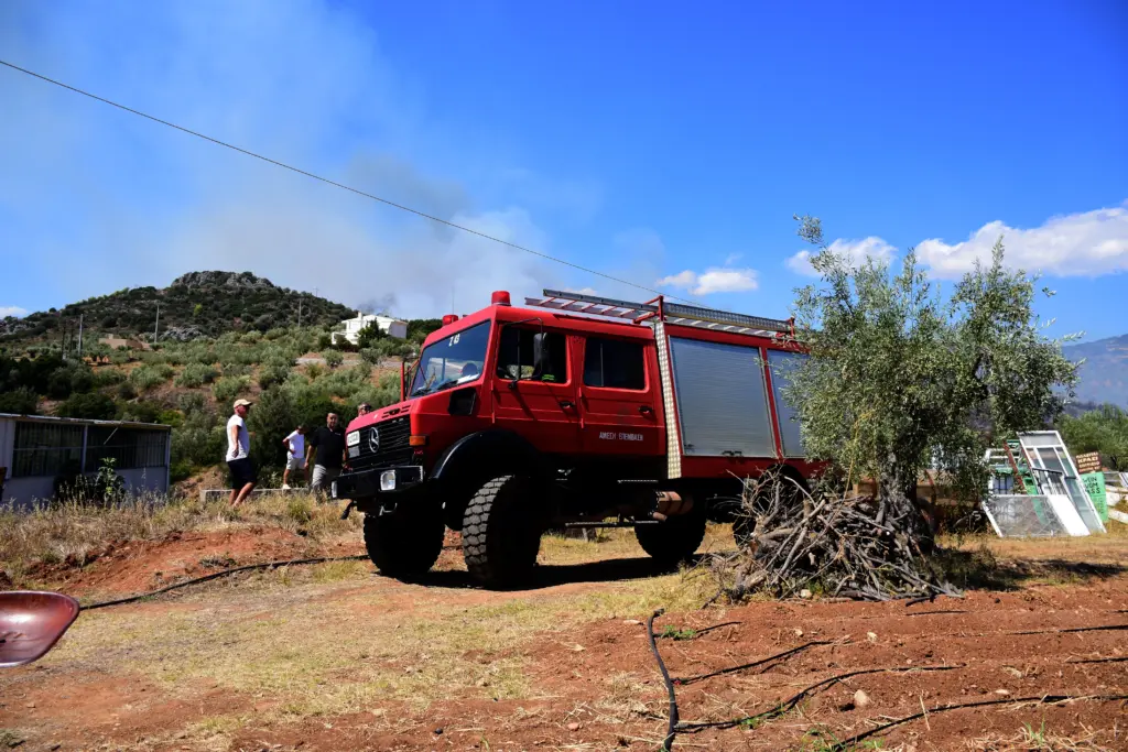 Πολύ υψηλός κίνδυνος πυρκαγιάς και αύριο Τετάρτη 15/7 – Οι “πορτοκαλί” περιοχές (χάρτης)