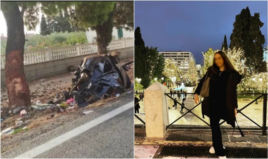 Σκοτώθηκαν για να μην πατήσουν ένα σκυλάκι τα δυο νέα παιδιά στο Γαλαξίδι – Σμπαράλια το αυτοκίνητο από τη σύγκρουση (pics&vids)
