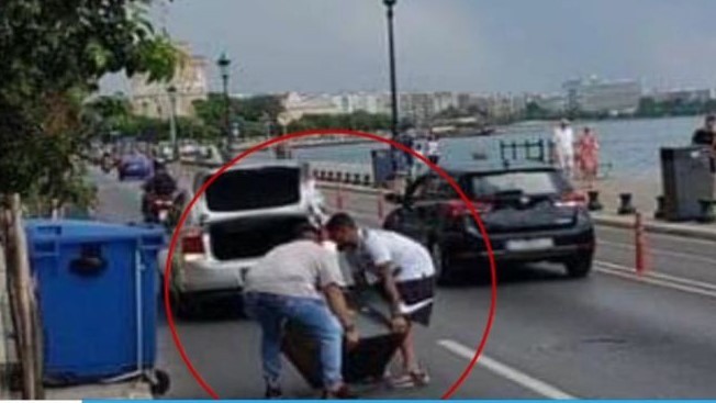 Ληστές για… κλάματα – Έκλεψαν χρηματοκιβώτιο μέρα μεσημέρι και τους έπεσε στη μέση του δρόμου (vids)