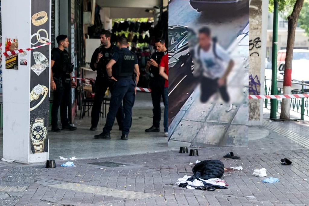 Ανθρωποκυνηγητό για τον πιστολέρο με το σακίδιο της πλατείας Βάθης – Έφυγε με το όπλο στο χέρι (vids)