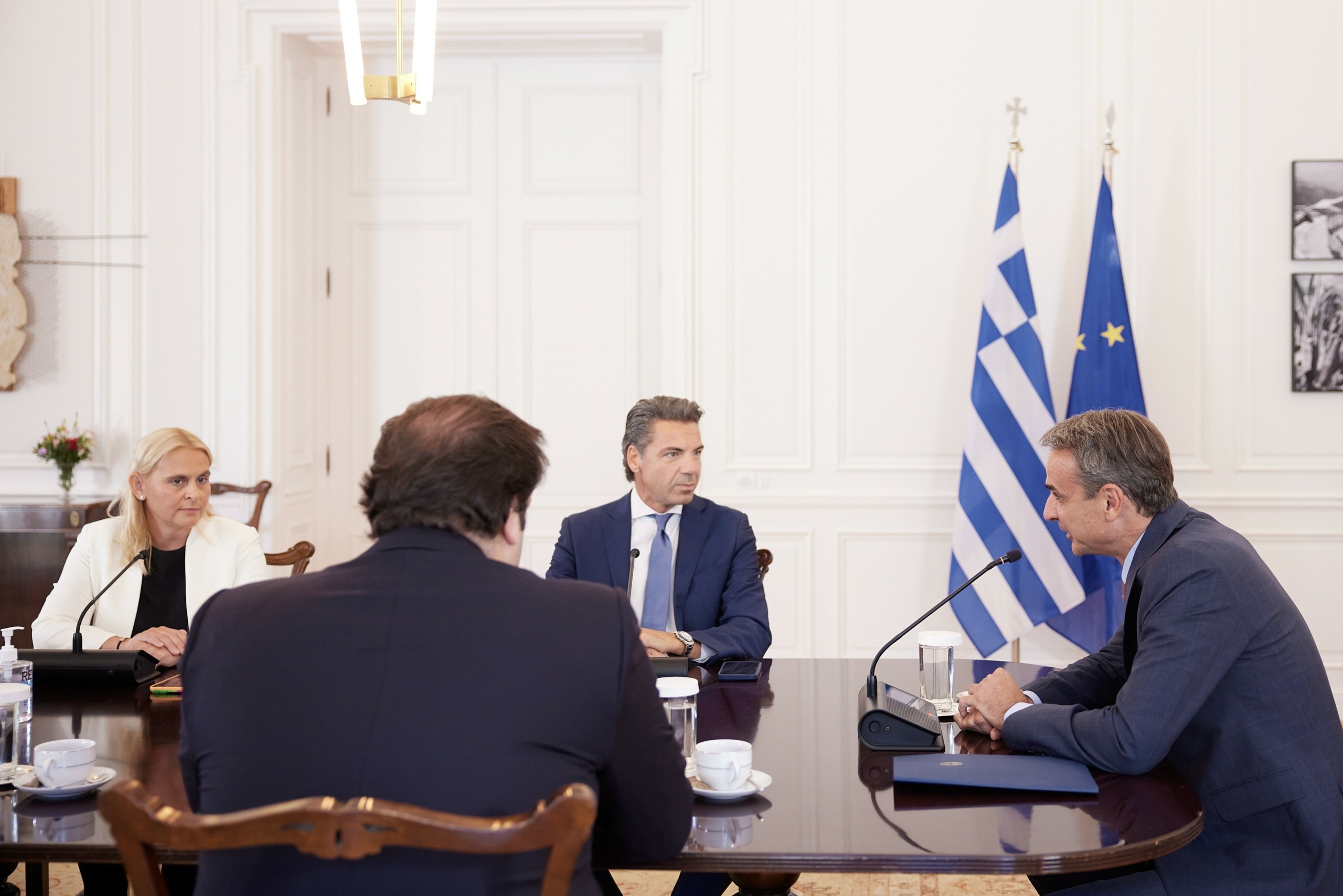 Ικανοποίηση Μητσοτάκη για το ψηφιακό μέλλον της Ελλάδας