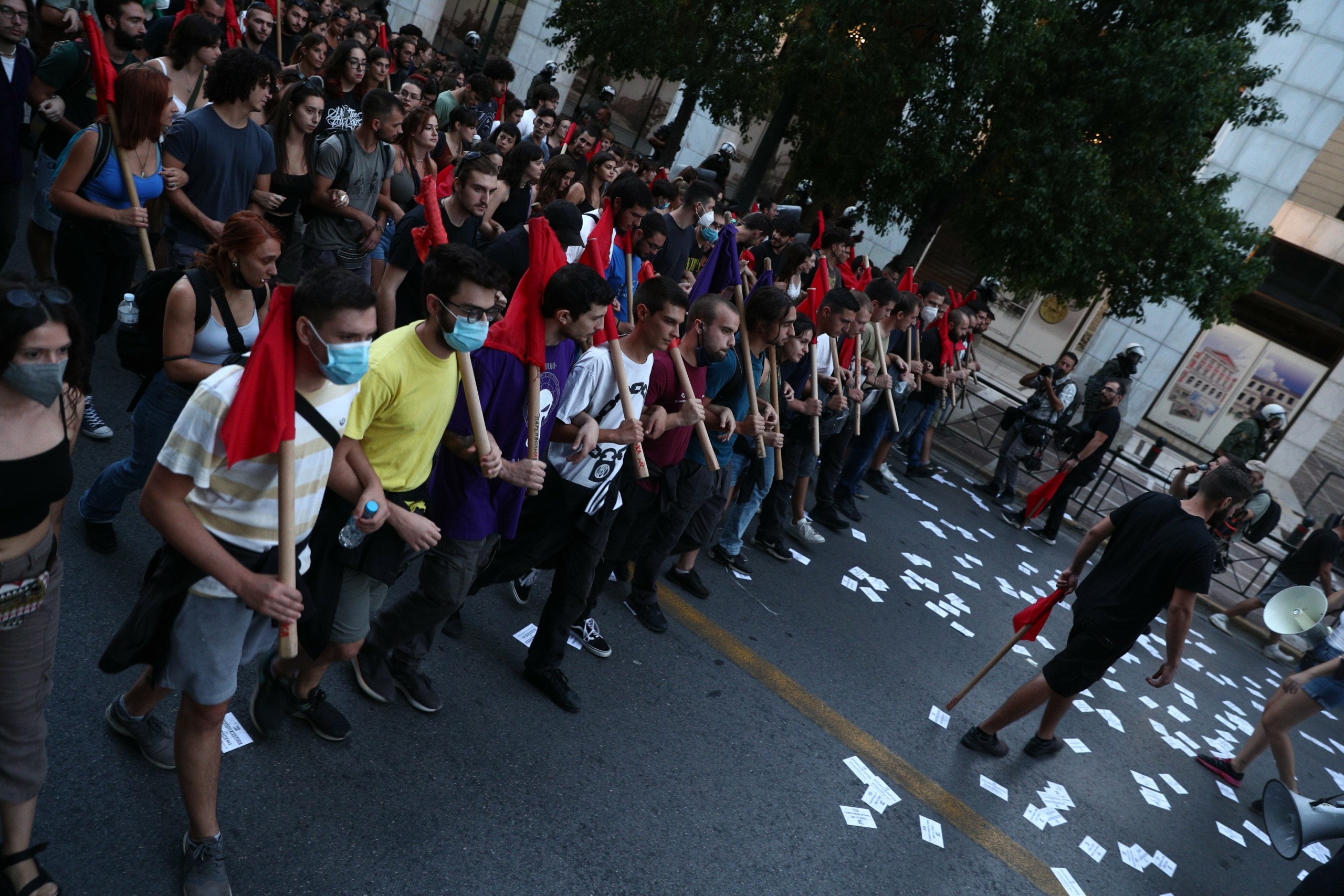 Φοιτητικό συλλαλητήριο στην Αθήνα – “Έξω η πανεπιστημιακή αστυνομία από τις σχολές”(pics)
