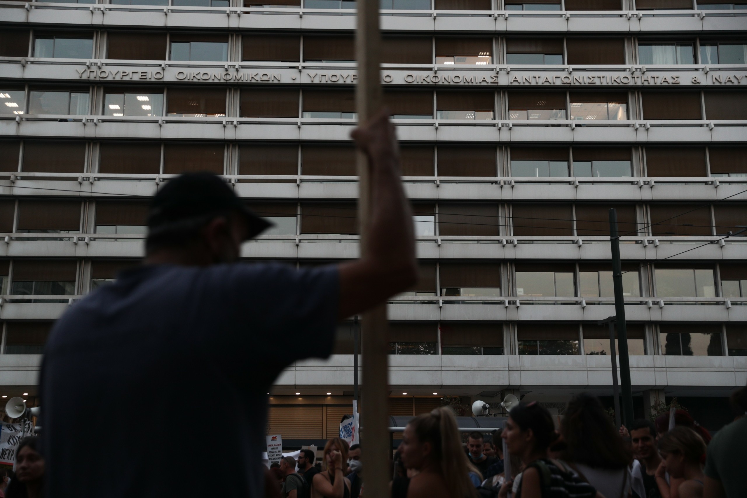 Αποκαταστάθηκε η κυκλοφορία στην οδό Σταδίου