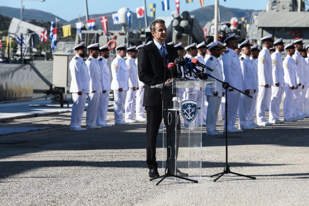 Ξεκάθαρος ο Μητσοτάκης – “Τα σύνορά μας έχουν γαλάζιο χρώμα, όχι γκρίζο – Όποιος τα παραβιάζει τιμωρείται”