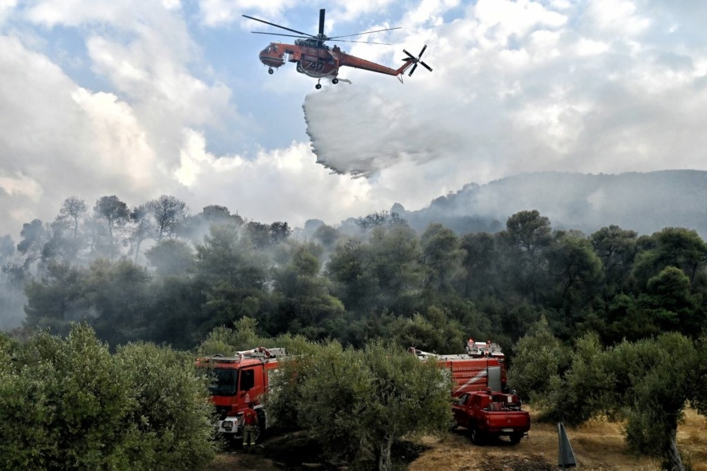 Φωτιές σε Μεσσηνία και Κομοτηνή