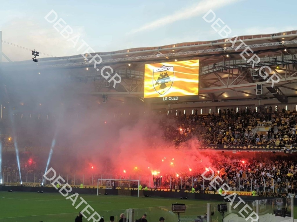 “ΑΕΚ καλωσόρισες σπίτι σου” – Εικόνες μέσα από το νέο “σπίτι” στη Νέα Φιλαδέλφεια
