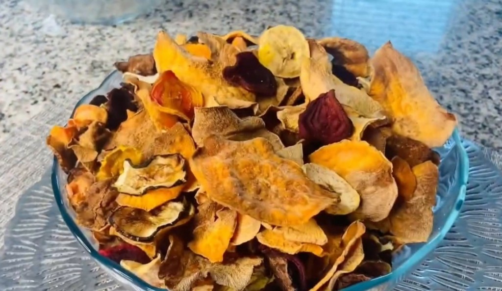 Νόστιμα και τραγανά, homemade τσιπς λαχανικών