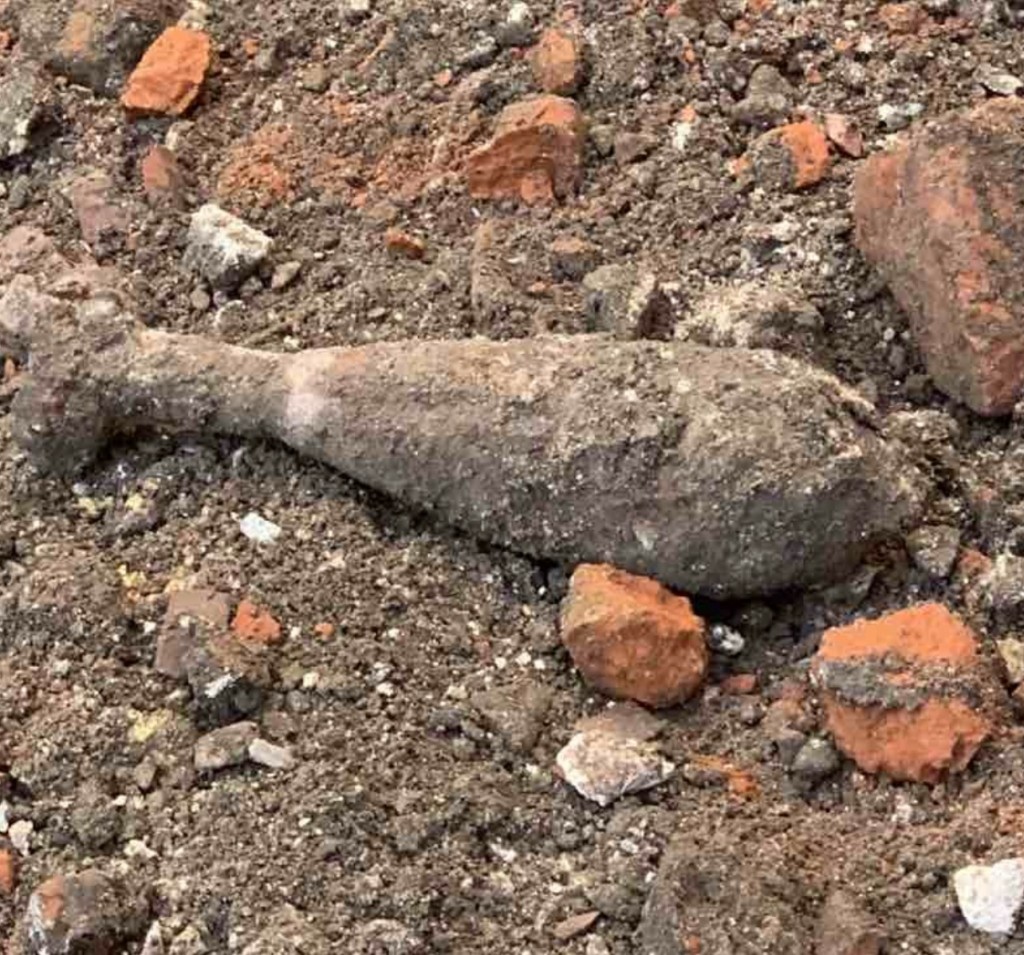 Και τρίτη οβίδα του Β’ Παγκοσμίου Πολέμου στη Θεσσαλονίκη – Βρέθηκε στο ίδιο εργοτάξιο (vid)