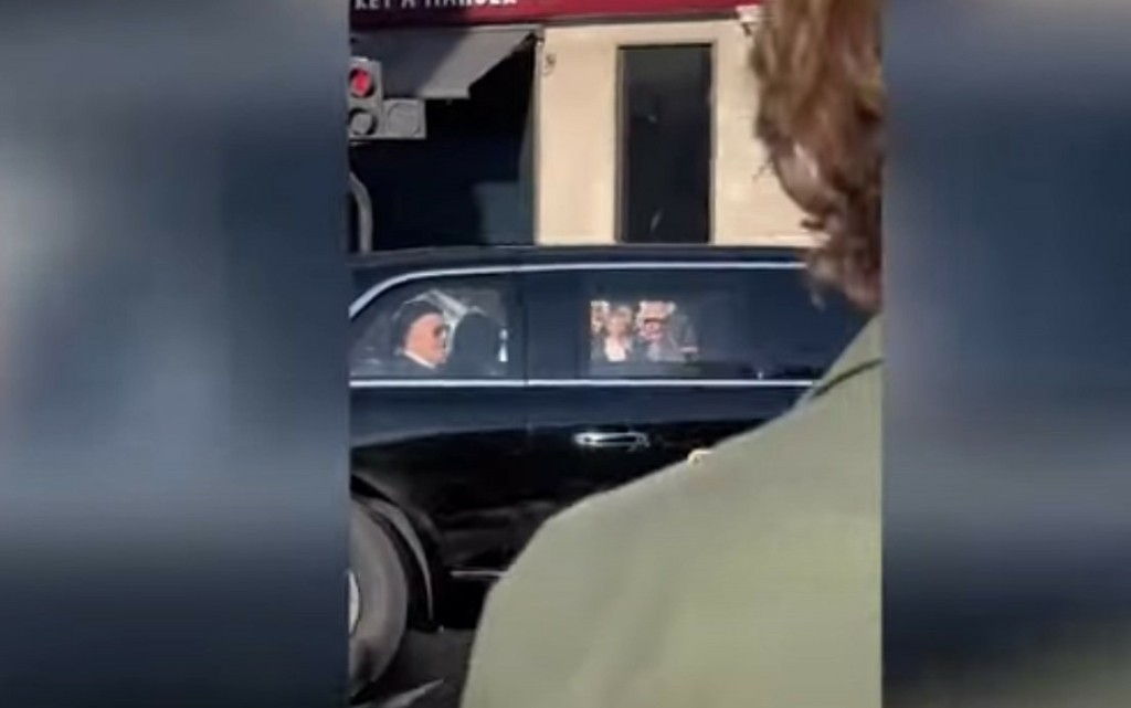 Το μποτιλιάρισμα για την κηδεία της βασίλισσας Ελισάβετ μπλόκαρε  και τον πρόεδρο των ΗΠΑ (vid)