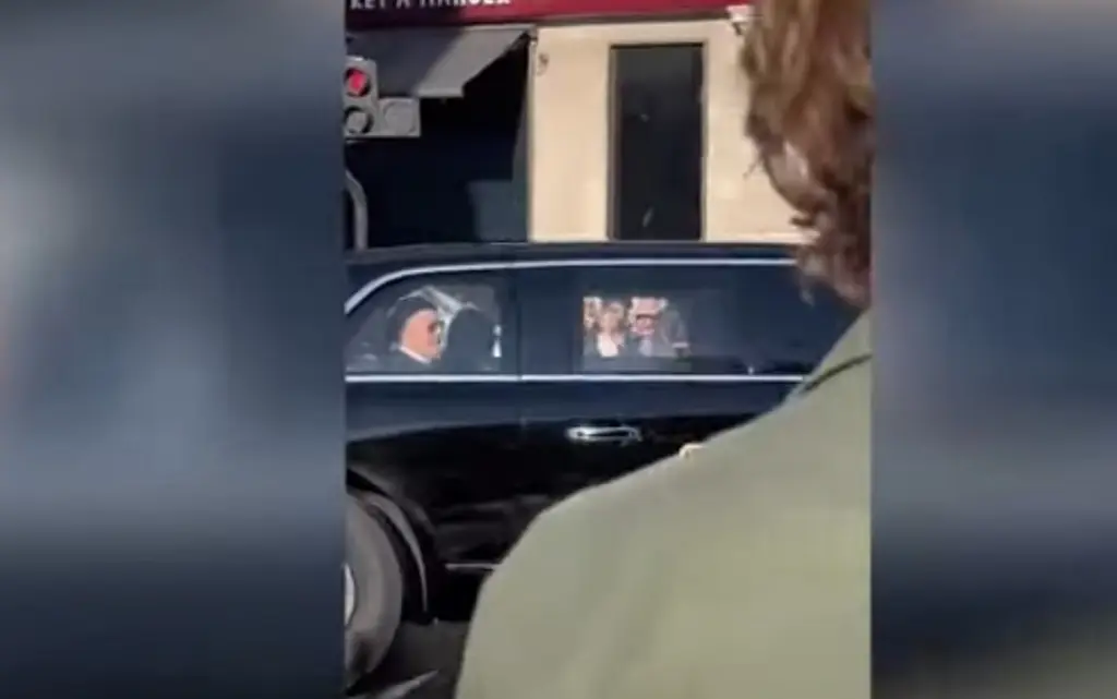 Το μποτιλιάρισμα για την κηδεία της βασίλισσας Ελισάβετ μπλόκαρε  και τον πρόεδρο των ΗΠΑ (vid)