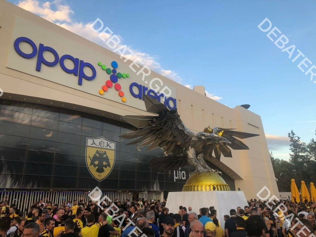 “Καμίνι” η OPAP Arena στην επίσημη επιστροφή της ΑΕΚ στη Νέα Φιλαδέλφεια (pics&vid)