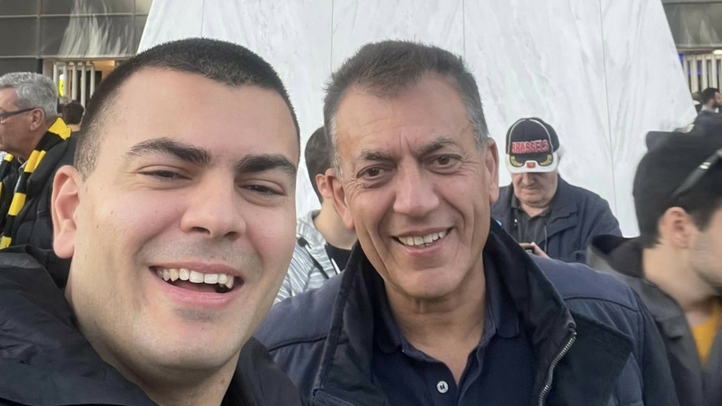 Στην Opap Arena ο Γιάννης Βρούτσης – “Γιατί η ΑΕΚ είναι ιδέα!” (pics)