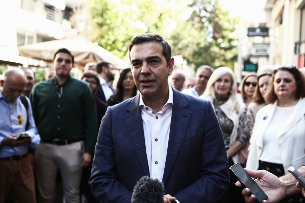 Τσίπρας από Χαλάνδρι – “Η χώρα περνά οδυνηρή κρίση με ευθύνη της κυβέρνησης Μητσοτάκη”