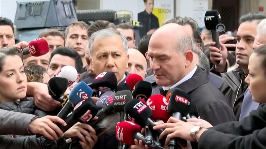 Η Τουρκία εμπλέκει την Αθήνα στο μακελειό της Κωνσταντινούπολης – Ο υπουργός Εσωτερικών δηλώνει ότι η δράστρια θα είχε φτάσει στην Ελλάδα (vid)
