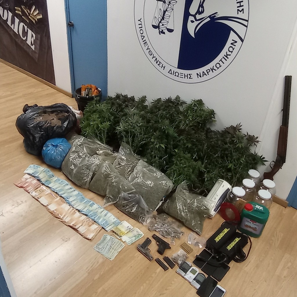 Εξαρθρώθηκε εγκληματική οργάνωση που καλλιεργούσε και διακινούσε κάνναβη στην ευρύτερη περιοχή της Αττικής (vid)