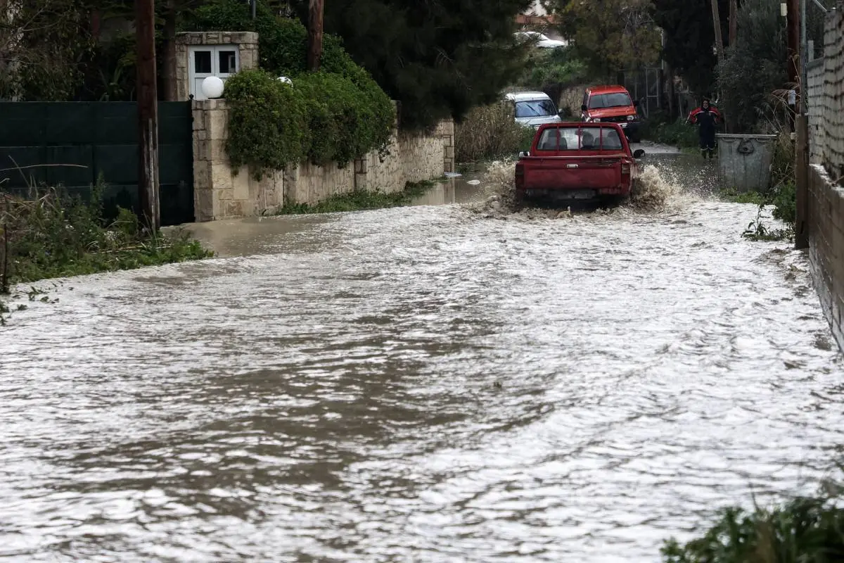 Επί ποδός ο κρατικός μηχανισμός για την κακοκαιρία “Γαία” – Συστάσεις προς τους πολίτες