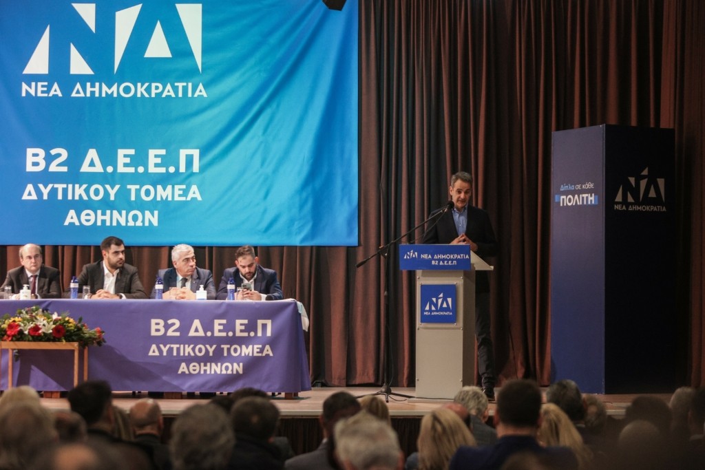 Σίγουρος για την αυτοδυναμία της Νέας Δημοκρατίας έστω και σε δεύτερες κάλπες ο Κυριάκος Μητσοτάκης