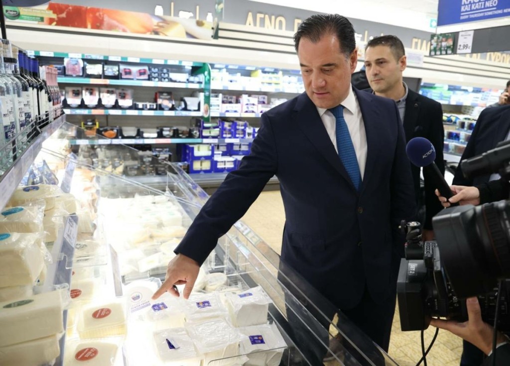 Γεωργιάδης για “καλάθι του νοικοκυριού” – “Κέρδος πάνω από 1.000 ευρώ το χρόνο”